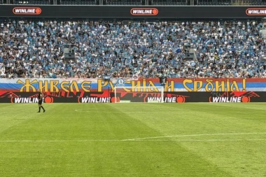RUSKI NAVIJAČI ODUŠEVILI SRBIJU! Evo šta su uradili na meču Zenit - Crvena zvezda (VIDEO)