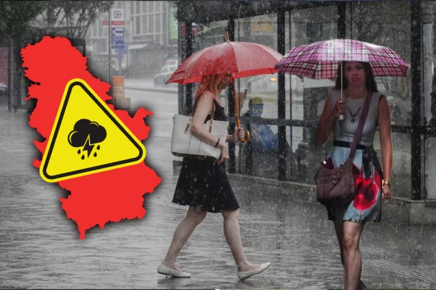 HITNO SE OGLASIO RHMZ! U ove delove Srbije popodne stiže NEVREME!