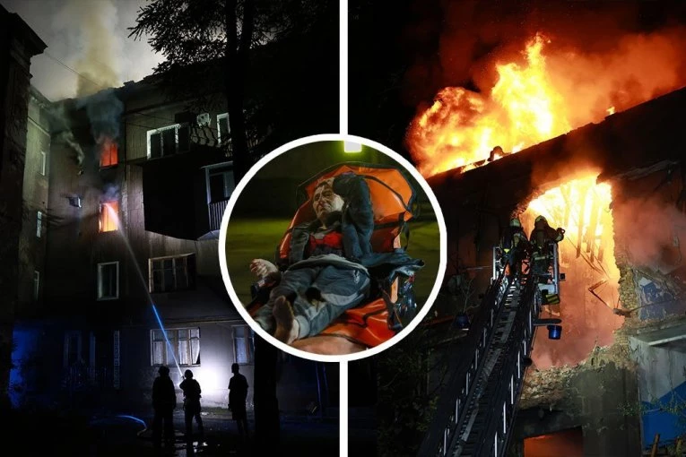 PAKAO U ZAPOROŽJU! Klizeće bombe SRAVNILE stambene zgrade, ima MRTVIH I RANJEHIH, MEĐU NJIMA I DECA: Gori tanker sa žitom u Crnom moru! (VIDEO)