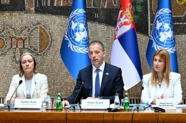 "GOSPOĐO PREDSEDNICE, ŽRTVE IMAJU IMENA" Marko Đurić na sednici Saveta bezbednosti o Srbima sa KiM