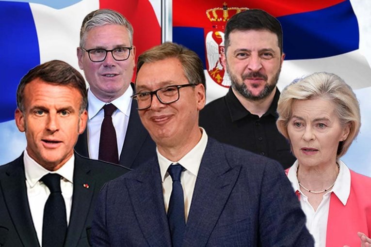 VUČIĆ U DRUŠTVU NAJMOĆNIJIH ZVANIČNIKA! Ovo je spisak svih Makronovih zvanica koje će doći na vojnu paradu!