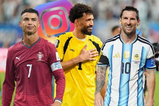 INSTAGRAM GROZNICA NA MUNDIJALU: Ronaldo i Mesi zapanjeni - evo ko su najbrže rastuće zvezde društvenih mreža!