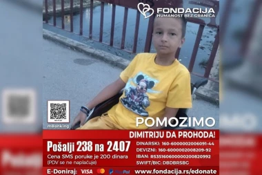 Pomozimo Dimitriju slanjem 238 na 2407