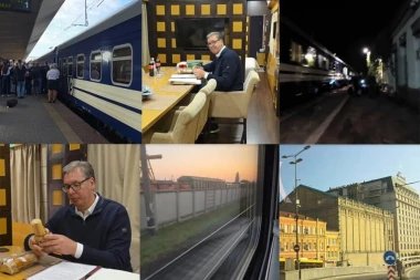 "MALO SAM UMORAN, ALI BORIĆU SE I ČUVATI SRBIJU!" Vučić posle cele noći putovanja stigao u Kijev, na Samit "Jugoistočna Evropa - Ukrajina"! (VIDEO)