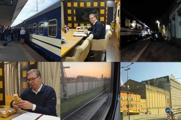 "MALO SAM UMORAN, ALI BORIĆU SE I ČUVATI SRBIJU!" Vučić posle cele noći putovanja stigao u Kijev na Samit "Jugoistočna Evropa - Ukrajina"! (VIDEO)