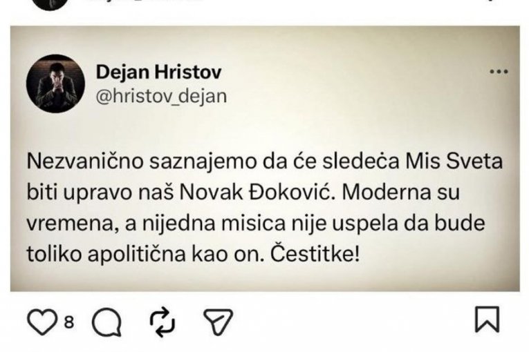 Objava Dejana Hristova