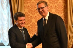 "ZAHVALAN SAM RUMUNIJI NA PRINCIPIJELNOJ PODRŠCI TERITORIJALNOM INTEGRITETU SRBIJE!" Vučić se u Kijevu sastao sa Nikušorom Danom! (FOTO)
