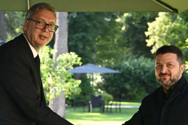 VAŽAN RAZGOVOR O ODNOSIMA NAŠIH ZEMALJA! Vučić se sastao u Kijevu sa Volodimirom Zelenskim! (FOTO)