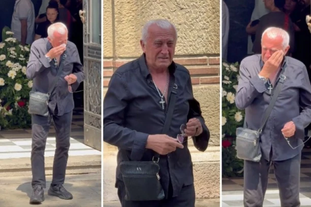 ERI OJDANIĆU POZLILO NA SAHRANI ANDRIJE BAJIĆA: Hitno napustio kapelu! (VIDEO)