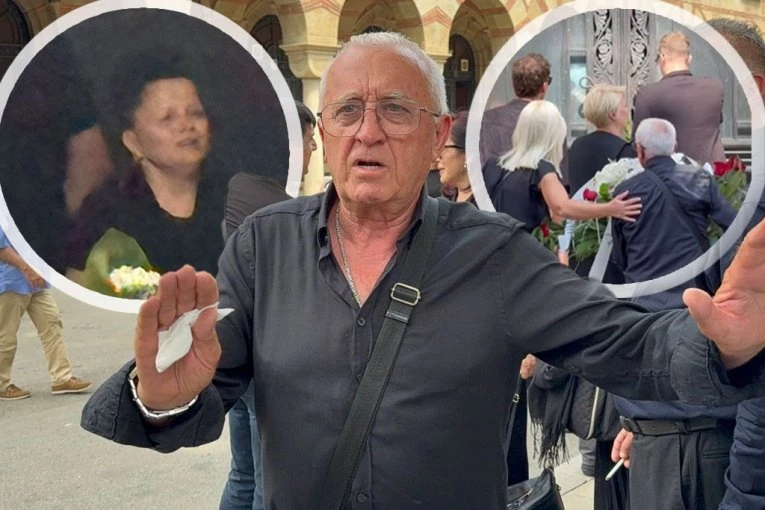 PUČE BRUKA NA SAHRANI ANDRIJE BAJIĆA! Skandal Male Cane, Era Ojdanić POBESNEO: Tražila je dve panaije... (VIDEO)