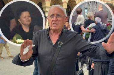 PUČE BRUKA NA SAHRANI ANDRIJE BAJIĆA! Skandal Male Cane, Era Ojdanić POBESNEO: Tražila je dve panaije... (VIDEO)
