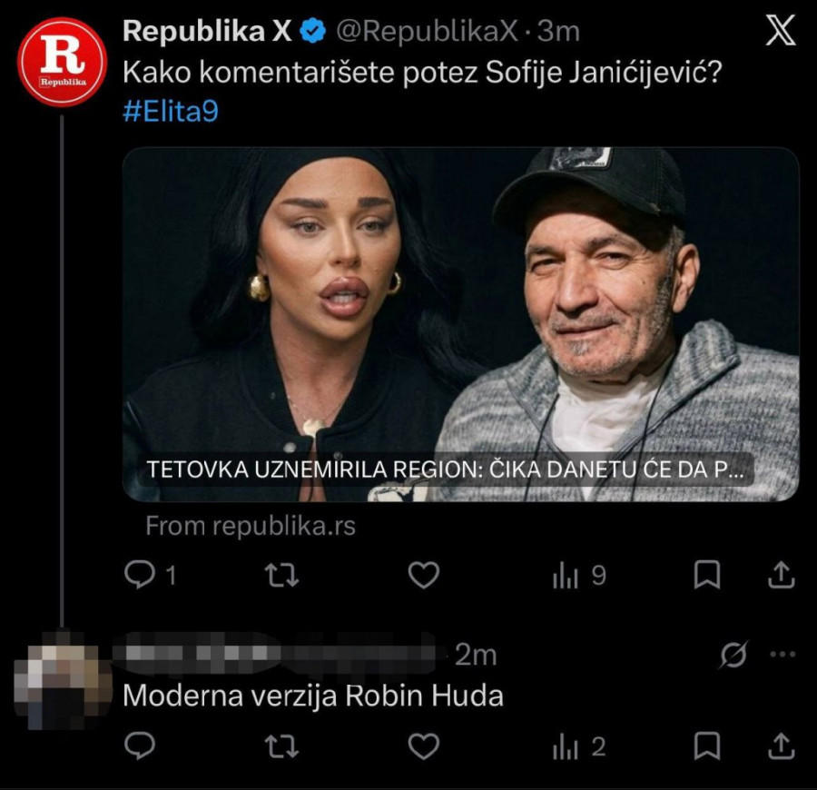 OD TETOVKE DO ŠIMANOVAČKOG ROBIN HUDA: Sofija je ovo radila mesecima makedonskom čičku-paričku! FANOVI SVE RASKRINKALI! (FOTO)