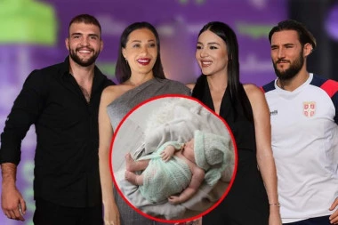 PRVO OGLAŠAVANJE ANASTASIJE RAŽNATOVIĆ IZ PORODILIŠTA! Mladu mamu zatrpali čestitkama, Veljko momentalno KRENUO KOD SESTRE! (FOTO)