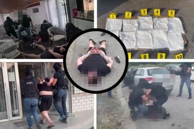 HAPSILI IH NASRED ULICE I U RESTORANU! Pogledajte spektakularnu akciju policije u kojoj je pala kriminalna grupa iz Jagodine! (VIDEO)