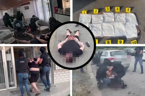 HAPSILI IH NASRED ULICE I U RESTORANU! Pogledajte spektakularnu akciju policije u kojoj je pala kriminalna grupa iz Jagodine! (VIDEO)
