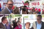 "LJUDI SVE VIDE..." Vučić u Lapovu: Vidite kako se Srbija promenila za godinu dana, a tek ćete da vidite...