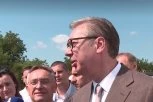 VUČIĆ U VELIKOJ PLANI! Predsednik Vučić obilazi radove na izgradnji ključnog mosta: "TO SU VELIKE STVARI"
