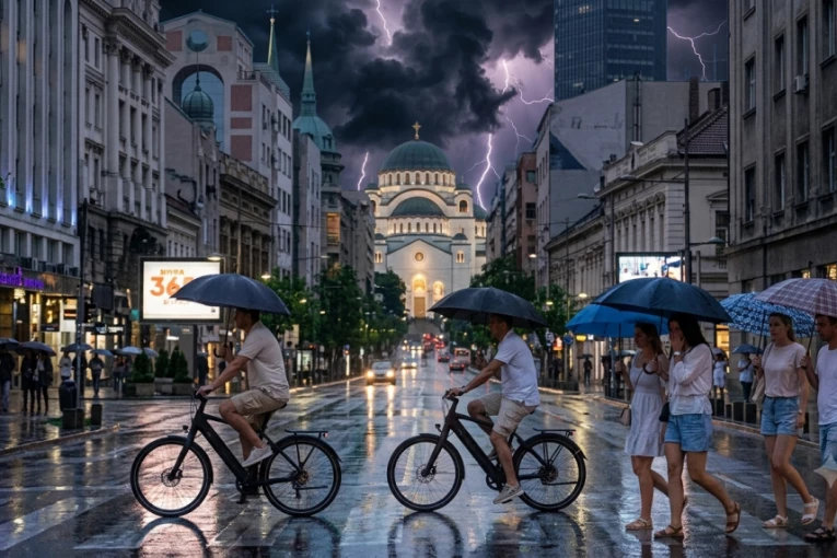 BUDITE NA OPREZU! RHMZ samo niže HITNA UPOZORENJA na NEVREME: Spremite se za GRMLJAVINU, pljusak, GRAD i OLUJNI VETAR!