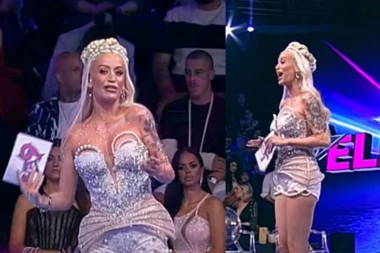 LJUDI, ŠTA JE SA DUŠICOM JAKOVLJEVIĆ? Ovakvu je nikada nismo videli - svi oči uprte u nju! SIJA KAO MADONA!