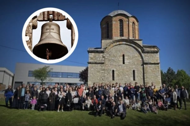 SVETOGRĐE NA DAN CRKVENE SLAVE: Ukradeno zvono sa hrama kod Orahovca, Eparhija zahteva hitnu istragu