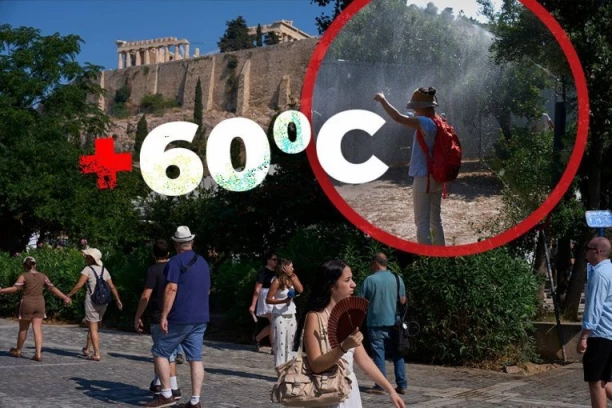 PAKAO NA 75 STEPENI! U ovoj evropskoj zemlji su se asfalt i krovovi USIJALI, toplotni talas NEMILOSRDNO PRŽI sve pred sobom!