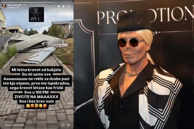 STRAVIČNO NEVREME UNIŠTILO KUĆU BOKIJA 13: Snimak ledi krv u žilama, potresni snimci iz Skoplja! (VIDEO)