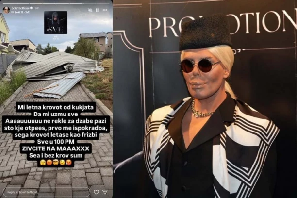 STRAVIČNO NEVREME UNIŠTILO KUĆU BOKIJA 13: Snimak ledi krv u žilama, potresni snimci iz Skoplja! (VIDEO)