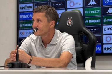 OBRAĆA SE SAŠA ILIĆ! Trener Partizana govori pred revanš meč sa Tobolom!