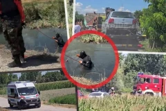 ONI SU POGINULI U NOVOM SADU! Robert (32) i Kristina (34) stradali u kanalu smrti, auto jedva izvučen iz vode! (FOTO, VIDEO)