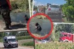 ONI SU POGINULI U NOVOM SADU! Robert (32) i Kristina (34) stradali u kanalu smrti, auto jedva izvučen iz vode! (FOTO, VIDEO)