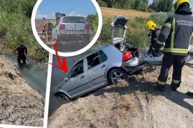 DA LI JE JEDNA GREŠKA BILA KOBNA? Troje ostalo zarobljeno u golfu i udavilo se u svega metar i po vode na Klisi