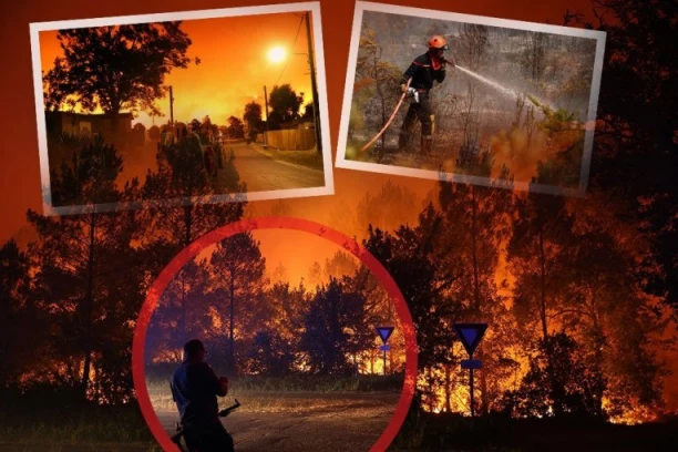 VATRENA STIHIJA GUTA SVE PRED SOBOM! Evakuisano skoro 12.000 ljudi, plamen se NEKONTROLISANO ŠIRI! (FOTO, VIDEO)