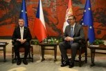 POČEO SASTANAK VUČIĆA I BABIŠA: Predsednik Srbije i češki premijer razgovaraju u četiri oka (FOTO)