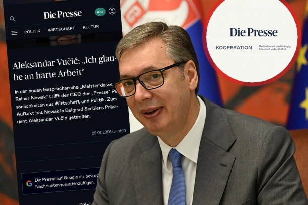 Vučić u intervjuu za austrijski "Di Prese": "Pobedićemo i učinićemo Srbiju ekonomski još jačom"