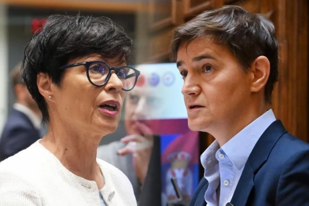 "AKO IKO ZNA KAKO IZGLEDA TARGETIRANJE, ONDA SU TO VUČIĆ, NJEGOVI RODITELJI I DECA": Ana Brnabić žestoko odgovorila Marti Kos (VIDEO)
