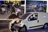 STRAVIČNA NESREĆA NA IBARSKOJ MAGISTRALI! Vozač prešao u suprotnu traku, među teško povređenima i DEČAK (12)! (FOTO, VIDEO)