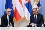 VUČIĆ SE SASTAO SA EBNEROM: Cenim angažovanje ambasadora i otvoren pristup koji je pokazao tokom boravka u Srbiji