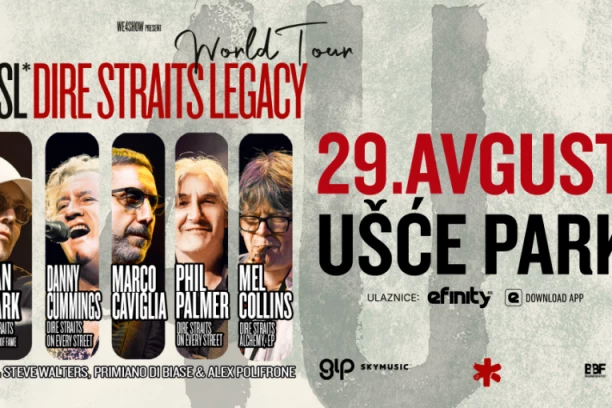 ROK LEGENDE UŽIVO U BEOGRADU: Dire Straits Legacy 29. avgusta na Ušću, ulaznice u prodaji od DANAS!