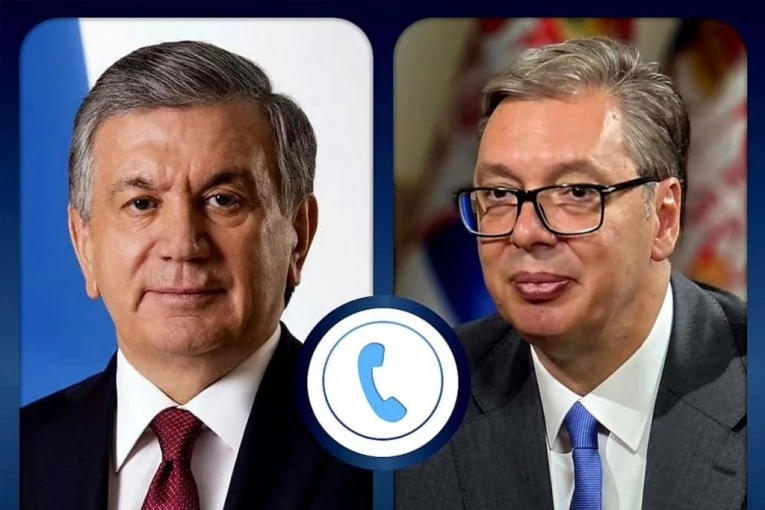 VAŽAN RAZGOVOR DVA LIDERA! Vučić čestitao rođendan predsedniku Uzbekistana, pa dogovorio ISTORIJSKE KORAKE za srpsku privredu (FOTO)