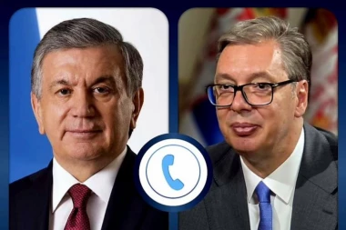 VAŽAN RAZGOVOR DVA LIDERA! Vučić čestitao rođendan predsedniku Uzbekistana, pa dogovorio ISTORIJSKE KORAKE za srpsku privredu (FOTO)