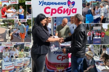 SRBIJA NEĆE HAOS, HOĆE NAPREDAK! Građani Beograda pokazali šta znači Ujedinjena Srbija - VELIČANSTVENI PRIZORI (FOTO)