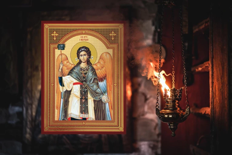 SUTRA JE CRNO SLOVO I KRSNA SLAVA MNOGIH PORODICA: Sabor Svetog arhangela Gavrila o arhangelu koji je doneo najveće Božje blagovesti