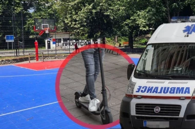 DEVOJČICA TEŠKO POVREĐENA U PARKU! Na nju naleteo električni trotinet, izbijena joj TRI ZUBA!