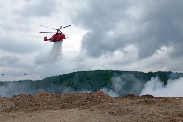 SUPER PUMA U AKCIJI! Pogledajte kako srpski helikopter gasi požare u Španiji, oglasio se i ministar Dačić! (VIDEO)