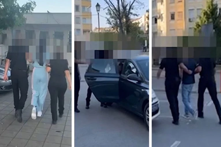 PAO DVOJAC ZBOG PRANJA NOVCA! Preko fiktivnih faktura oprali 37 MILIONA! Pogledajte kako su uhapšeni! (VIDEO)