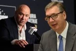 VUČIĆ DOČEKUJE DEJNU VAJTA! Predsednik Srbije i prvi čovek UFC se sastaju u Beogradu!