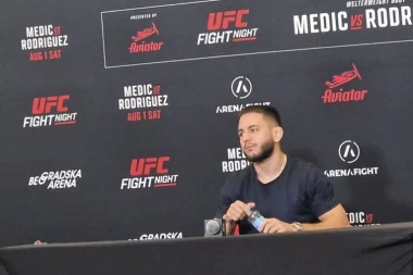 "JA SAM PRITISAK!" Miloš Janičić pred UFC spektakl u Beogradu progovorio o povredi s kojom se mučio! (VIDEO)