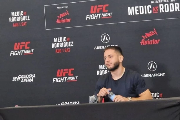 "JA SAM PRITISAK!" Miloš Janičić pred UFC spektakl u Beogradu progovorio o povredi s kojom se mučio! (VIDEO)
