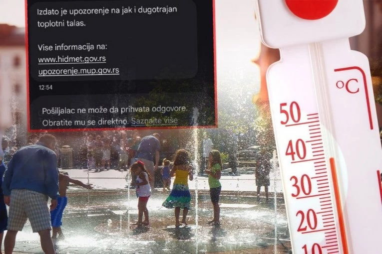 VANREDNO UPOZORENJE ZA GRAĐANE! MUP i RHMZ hitno aktivirali SMS sistem: Odmah proverite poruku koju ste dobili