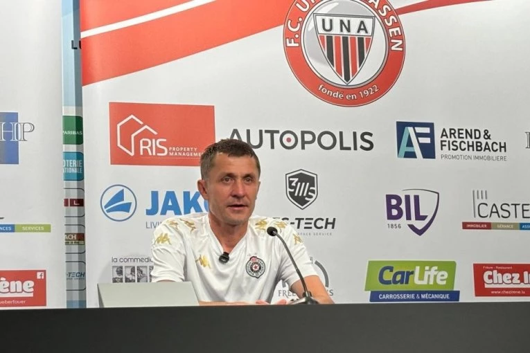 PARTIZAN PROŠAO, ALI OPUŠTANJA NEMA: Saša Ilić se oglašava pred revanš sa Unom Štrasen